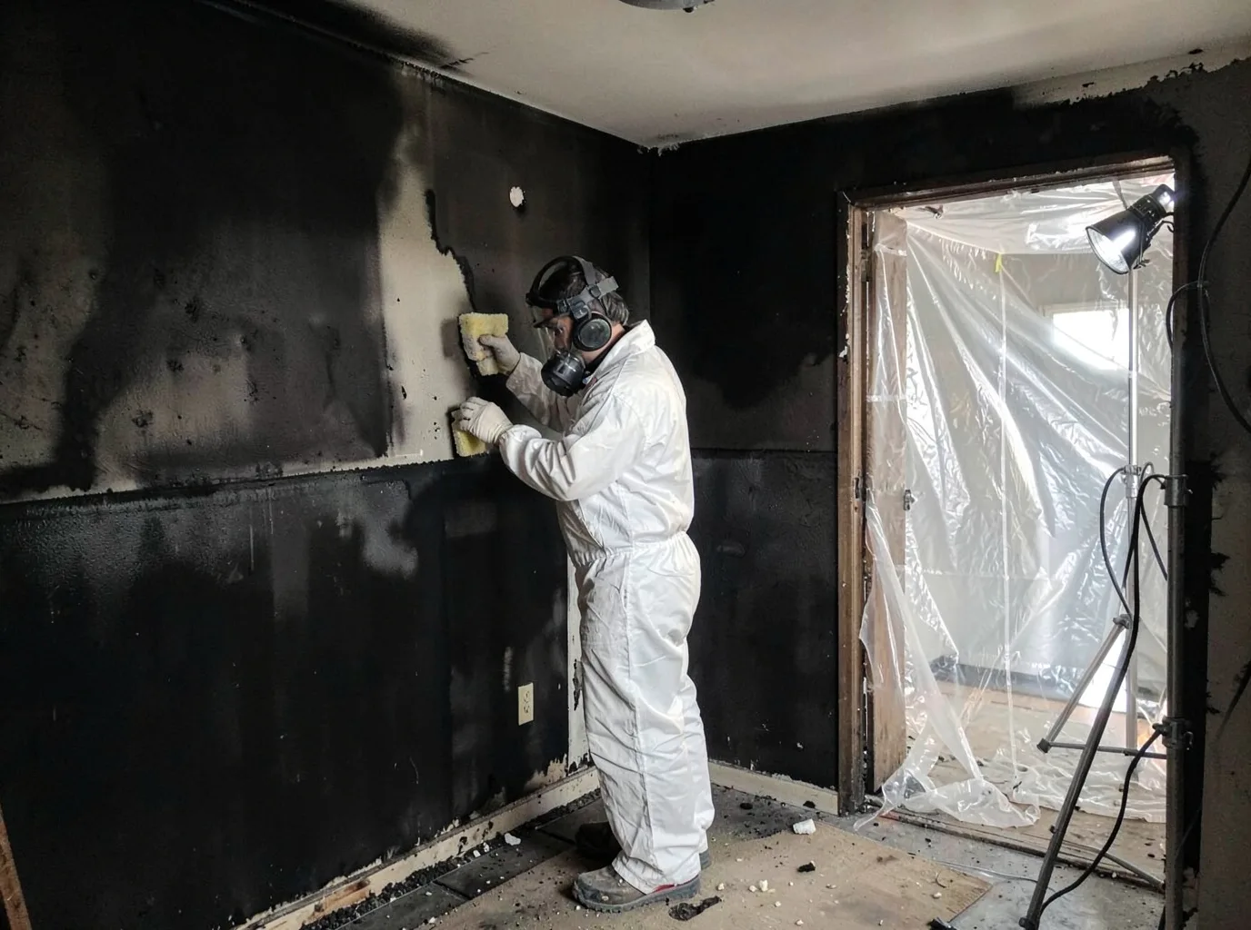 Fire Damage Restoration company in Whitehorse, SD